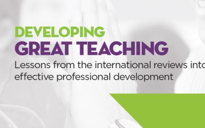 Developing great teaching: